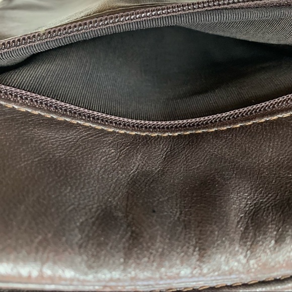 VINTAGE Colini Handbags Leather Crossbody - Picture 8 of 11